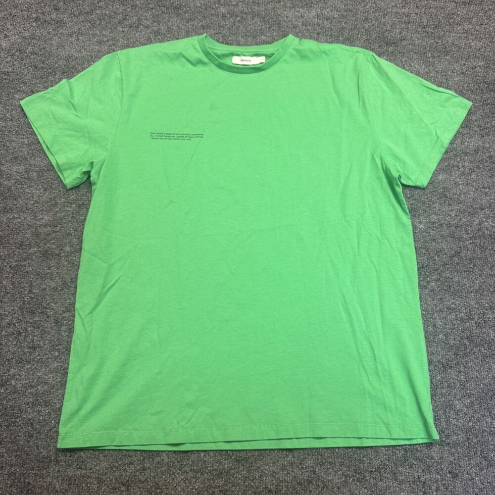 Pangaia Shirt Mens Sz Large Green Seaweed Organic Cotton Natural Peppermint Tee